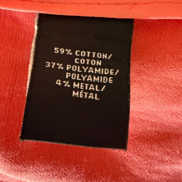 Lafayette 148 Coral Front Zip Cotton Blend Jacket Size 6 - Picture 10 of 10